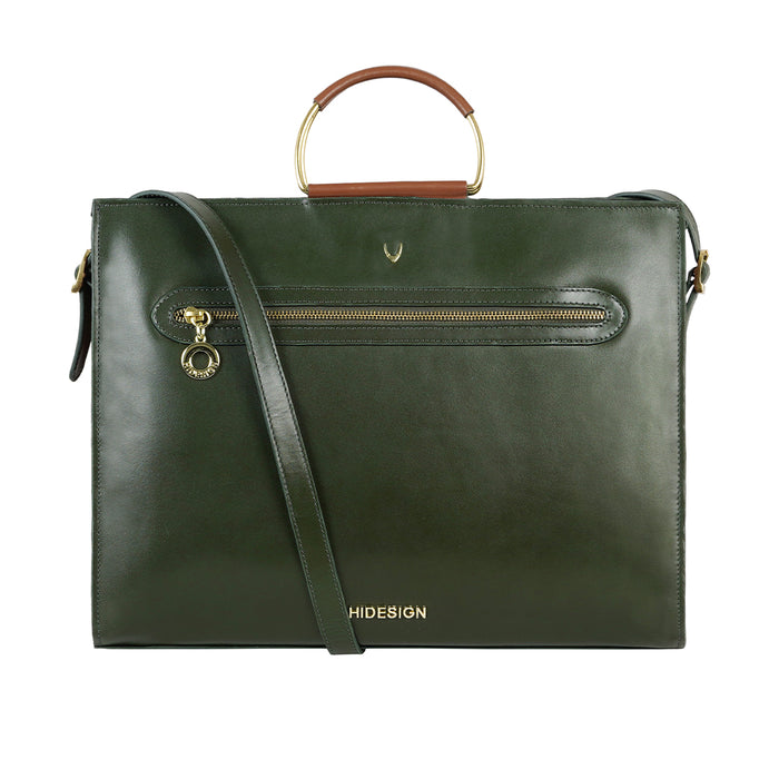 hidesign KABUKI 02 BRIEFCASE Green