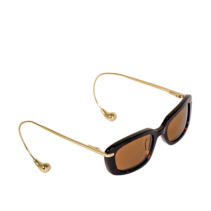 Hidesign KEA RECTANGULAR SUNGLASS Brown