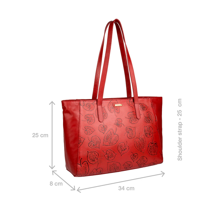 Hidesign KEATON 01 TOTE BAG Red