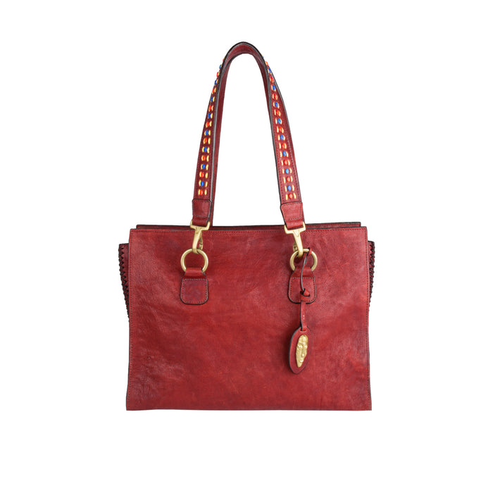 Hidesign KIBOKO 03 TOTE BAG Marsala
