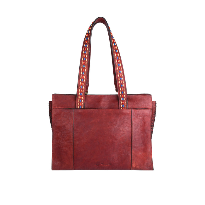 Hidesign KIBOKO 03 TOTE BAG Marsala