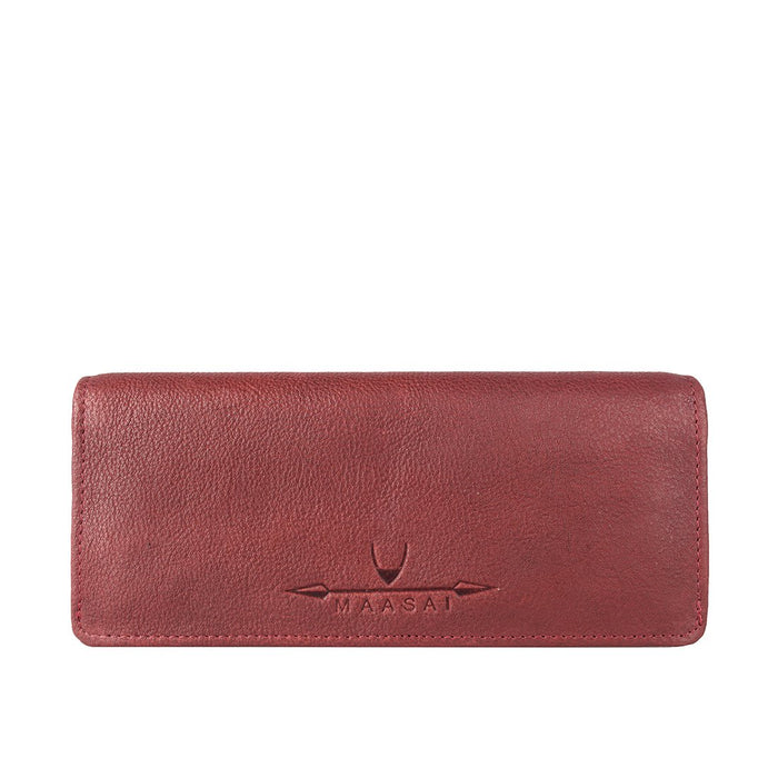 Hidesign KIBOKO W2 BI-FOLD WALLET Marsala