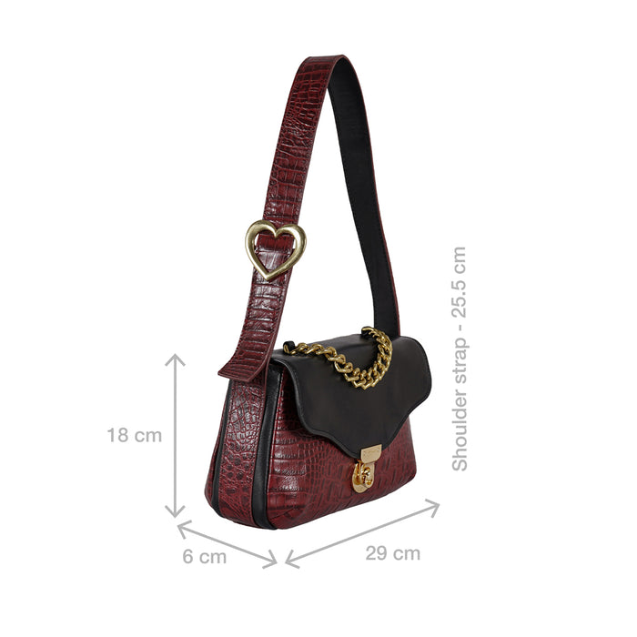 Hidesign KIKO 01 SHOULDER BAG Red