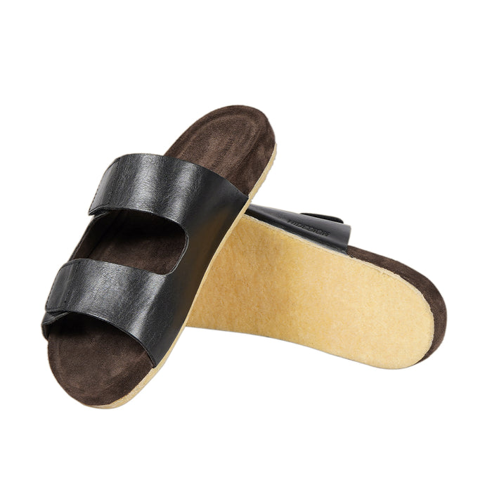 Hidesign KISAWA MEN'S SLIDES Black