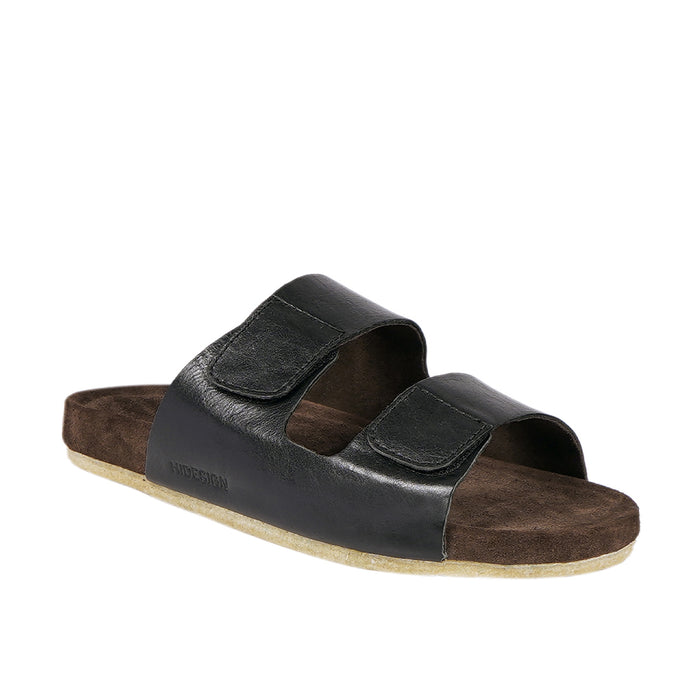 Hidesign KISAWA MEN'S SLIDES Black