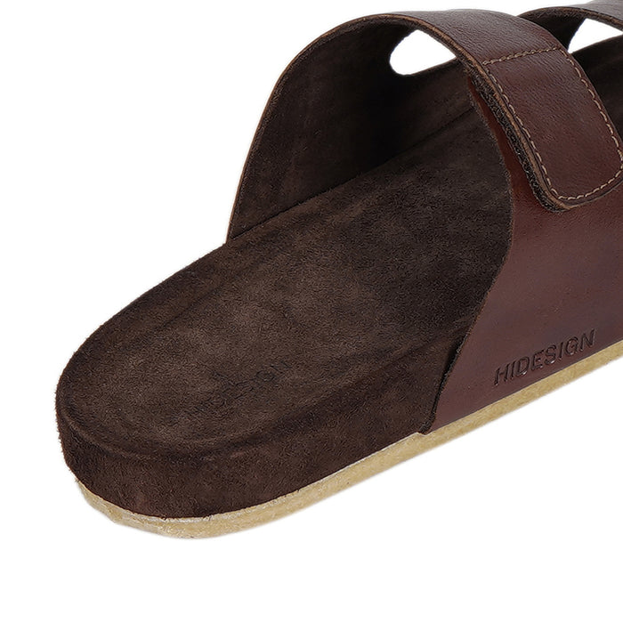 Hidesign KISAWA MEN'S SLIDES Tan