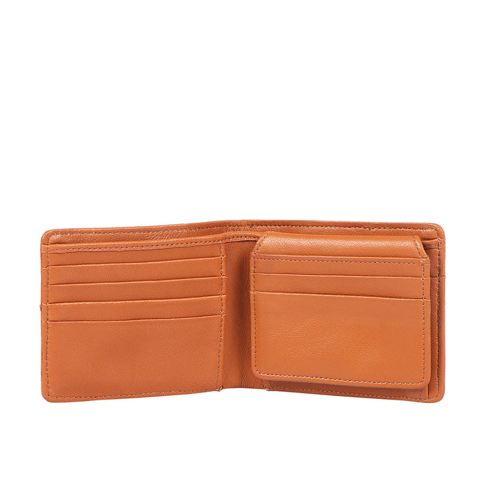 Hidesign KUBERA W1 BI-FOLD WALLET Tan