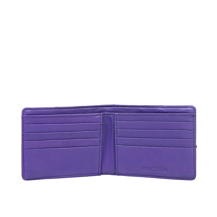 Hidesign KUBERA W2 BI-FOLD WALLET Blue