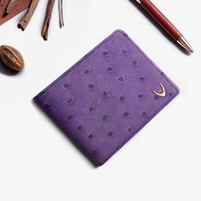 hidesign KUBERA W2 BI-FOLD WALLET Blue