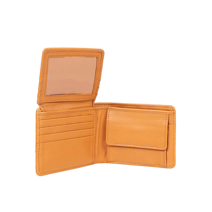 Hidesign KUBERA W3 BI-FOLD WALLET Tan