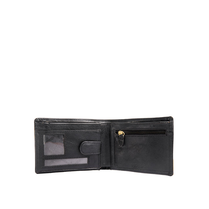 Hidesign L103 N BI-FOLD WALLET Black