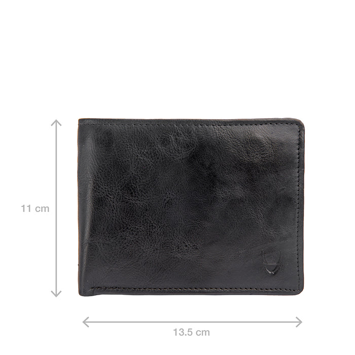 Hidesign L103 N BI-FOLD WALLET Black