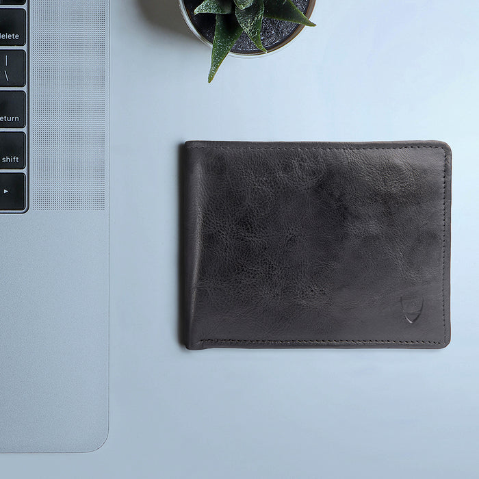 hidesign L103 N BI-FOLD WALLET Black