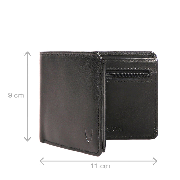 Hidesign L105 N BI-FOLD WALLET Black