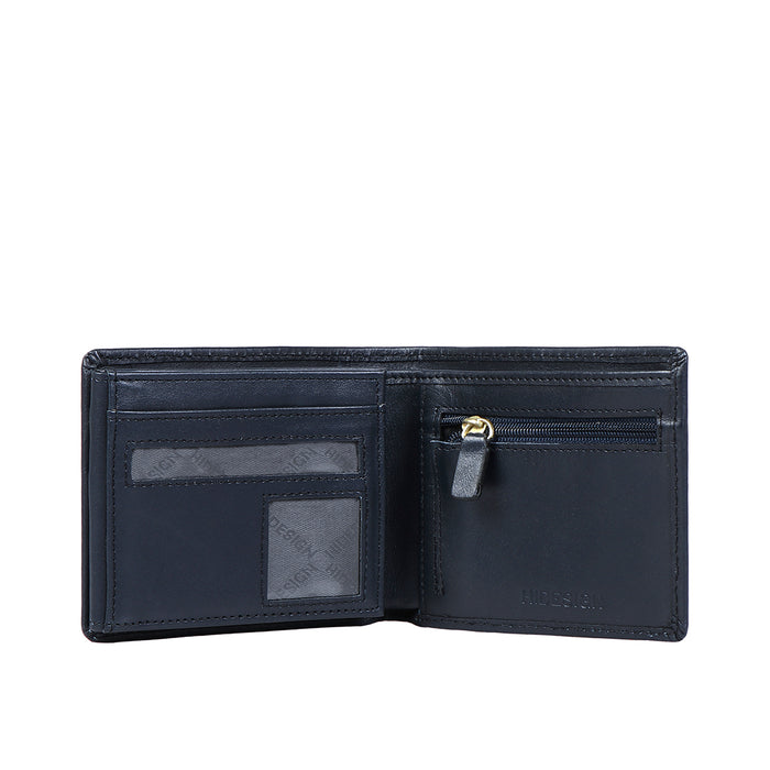 Hidesign L105 N BI-FOLD WALLET Blue