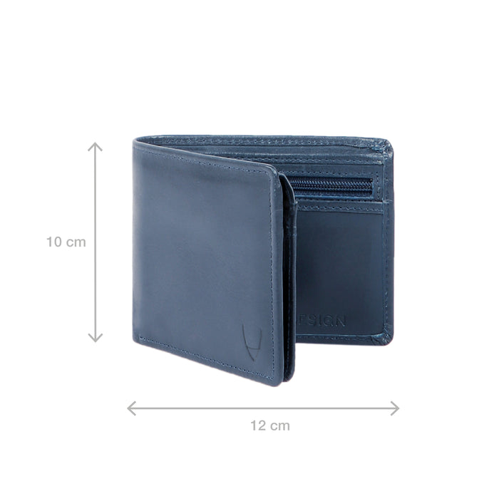 Hidesign L107 N BI-FOLD WALLET Blue