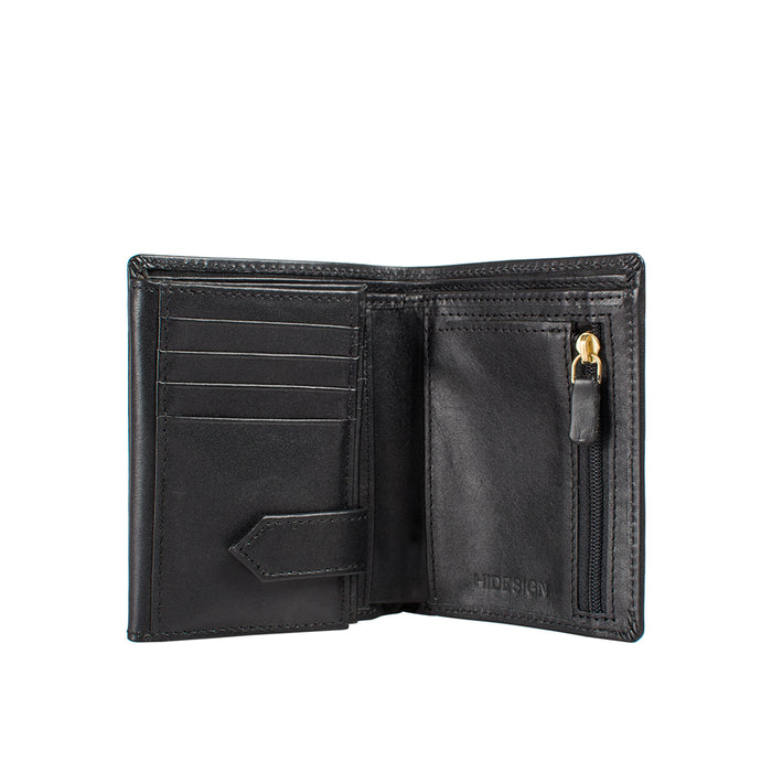 Hidesign L108 N BI-FOLD WALLET Black