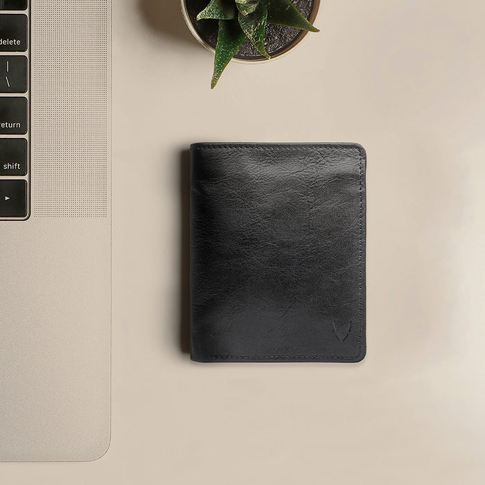 hidesign L108 N BI-FOLD WALLET Black