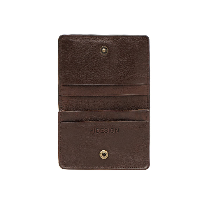 Hidesign LA PLATA W2 CARD CASE Dark Brown