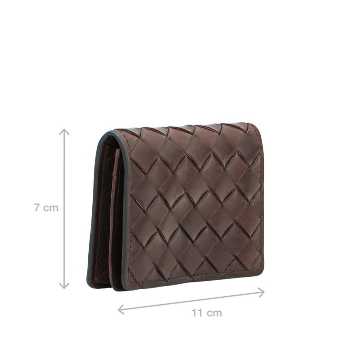 Hidesign LA PLATA W2 CARD CASE Dark Brown