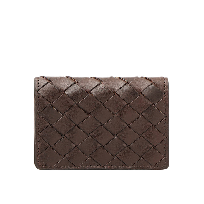 Hidesign LA PLATA W2 CARD CASE Dark Brown