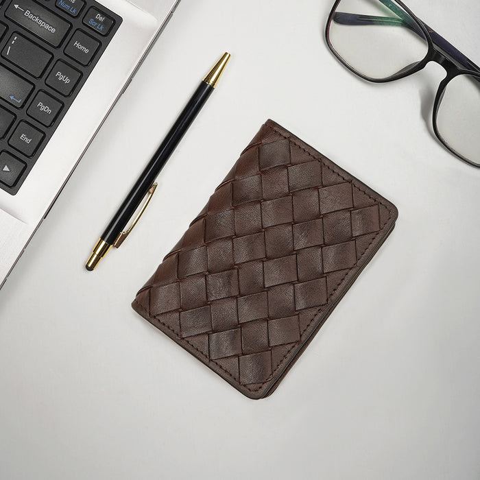 hidesign LA PLATA W2 CARD CASE Dark Brown