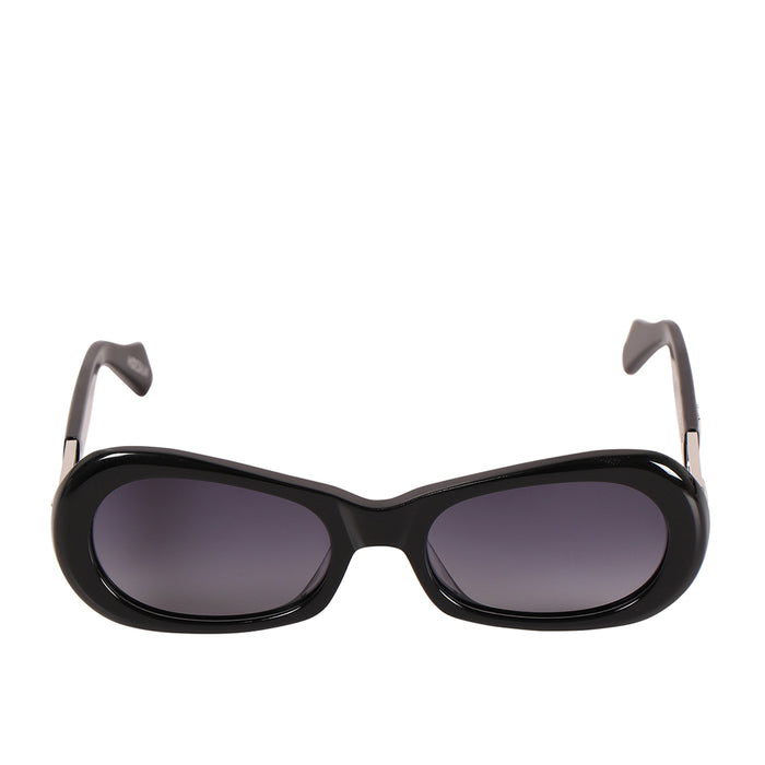 Hidesign LAGUNA RETRO OVAL SUNGLASS Black