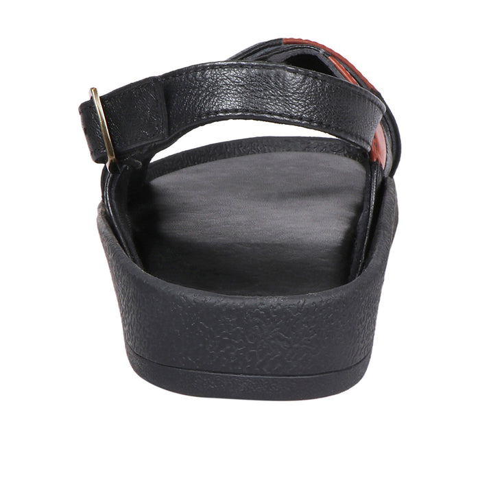 Hidesign LAOS WOMENS STRAP SANDAL Black