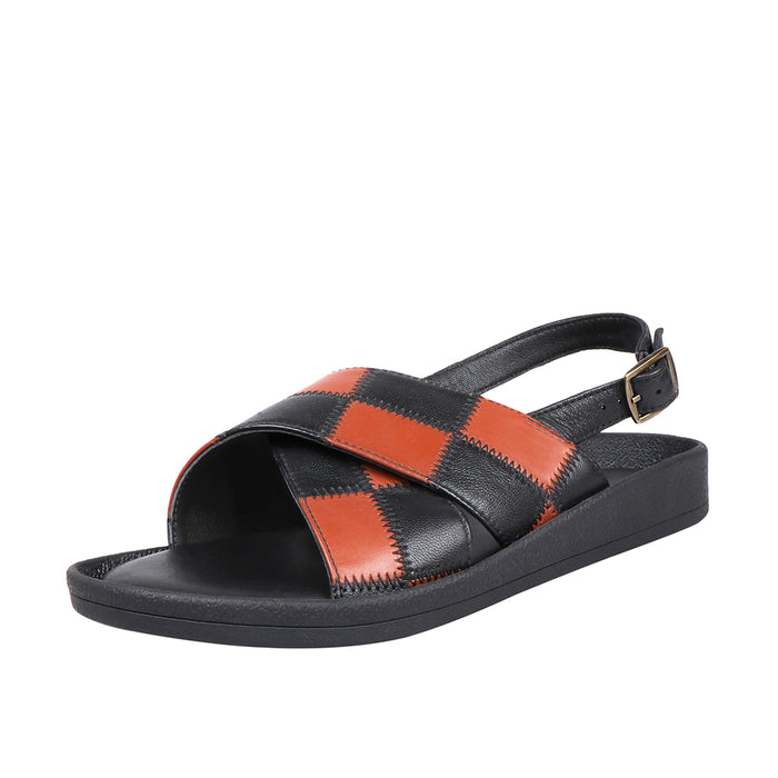 hidesign LAOS WOMENS STRAP SANDAL Black