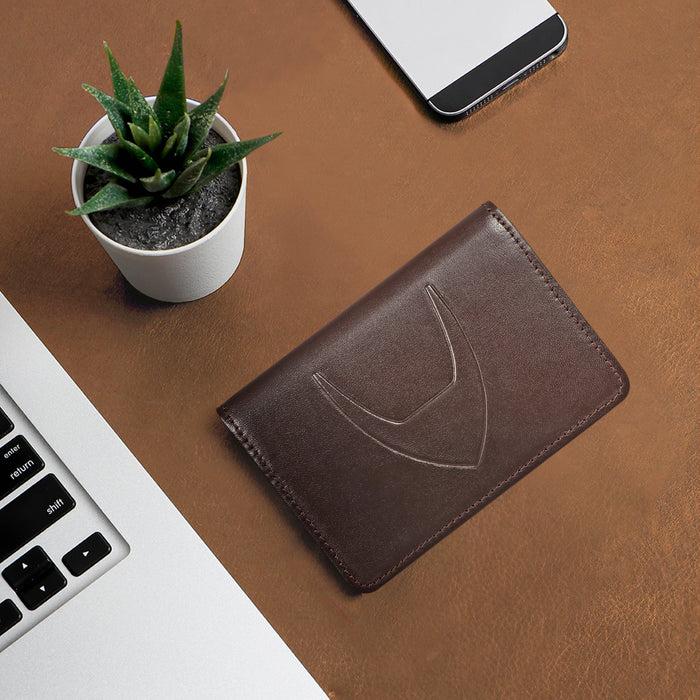 hidesign LE MANS W2 CARD HOLDER Brown