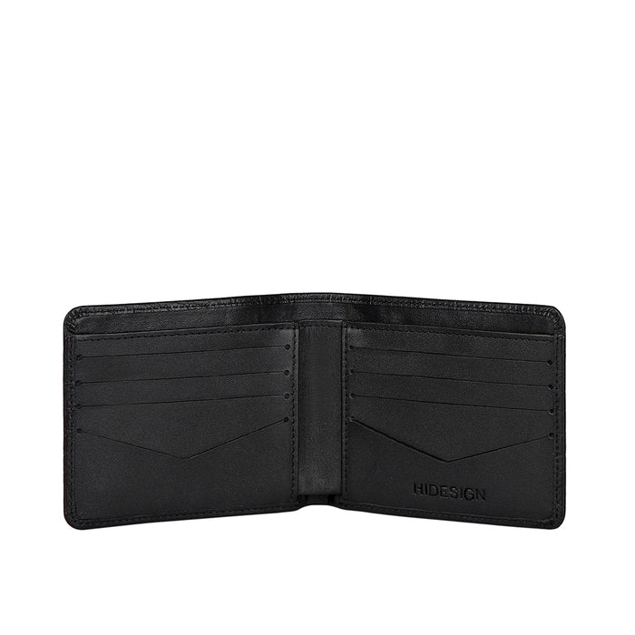 Hidesign LIBYA SB BI-FOLD WALLET Black