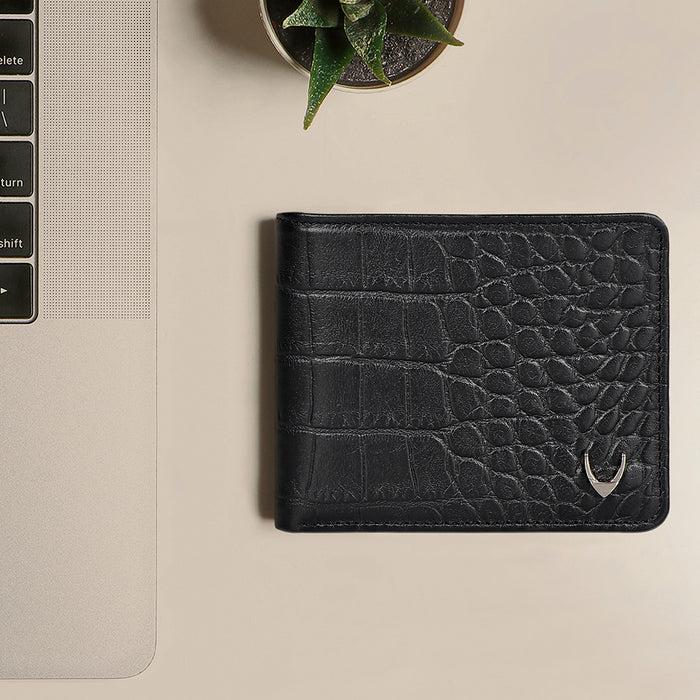 hidesign LIBYA SB BI-FOLD WALLET Black