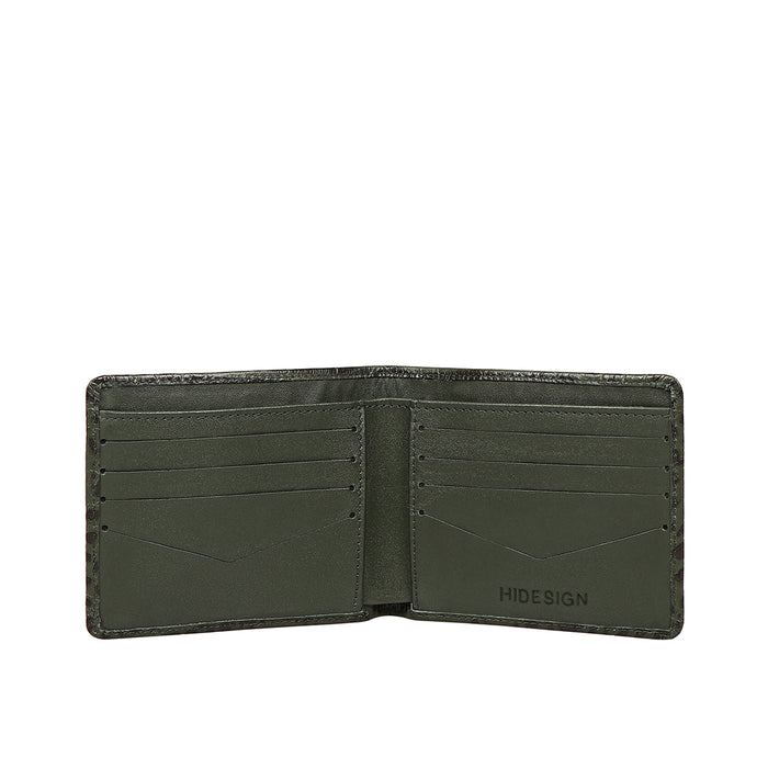 Hidesign LIBYA SB BI-FOLD WALLET Green