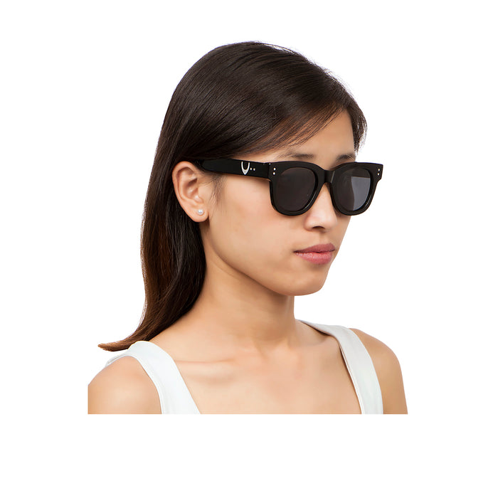 Hidesign LONG BEACH WAYFARER SUNGLASS Black