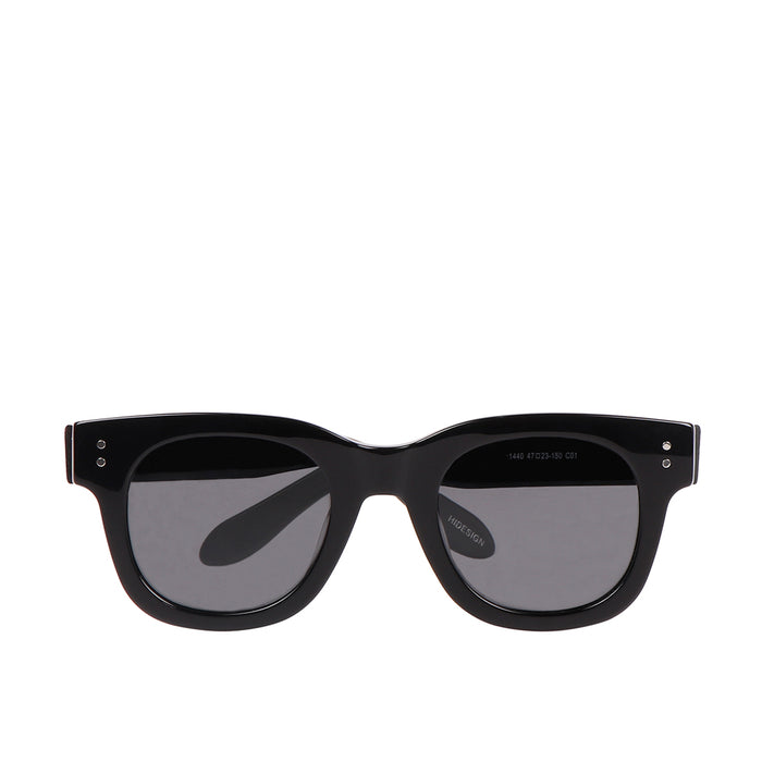 hidesign LONG BEACH WAYFARER SUNGLASS Black