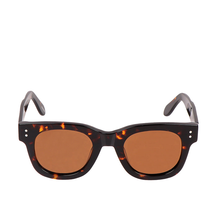 Hidesign LONG BEACH WAYFARER SUNGLASS Brown