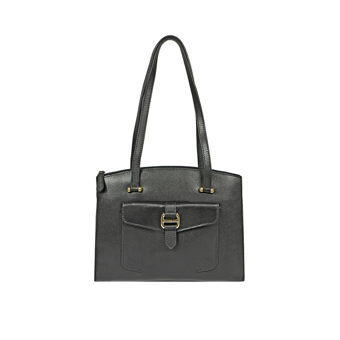 Hidesign LOTUS 02 SB TOTE BAG Black