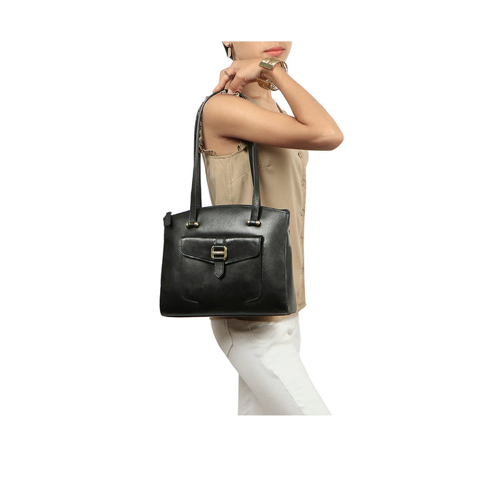 hidesign LOTUS 02 SB TOTE BAG Black
