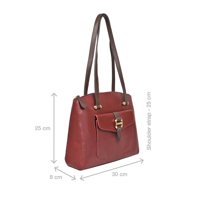 Hidesign LOTUS 02 SB TOTE BAG Red