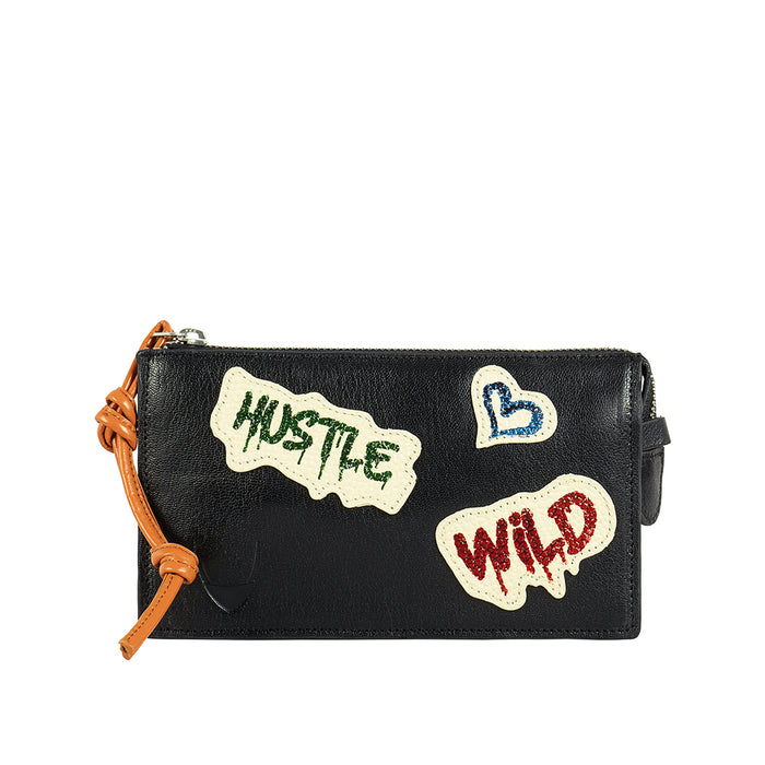 hidesign LOU W1 CLUTCH Black