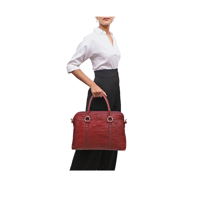 Hidesign LOVATO 01 LAPTOP BAG Red