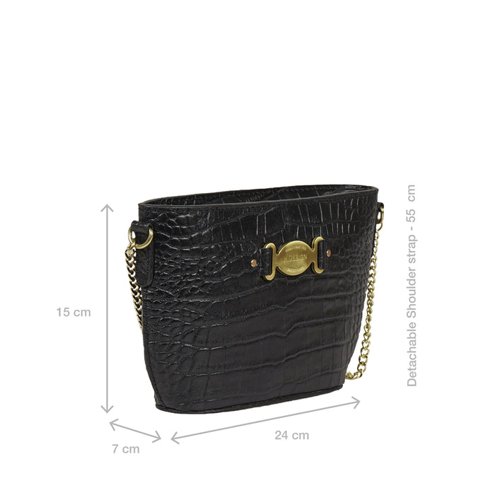 Hidesign LUISA 12 CROSSBODY Black