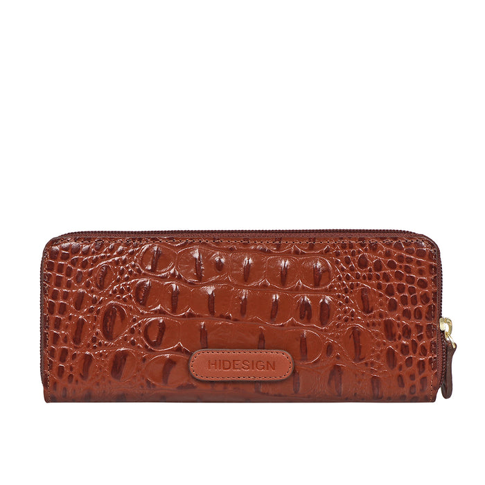 Hidesign MACKENZIEW2RF SB ZIP AROUND WALLET Tan