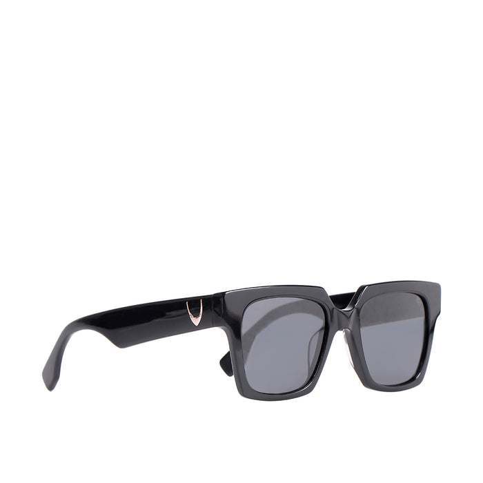 Hidesign MALLORCA LARGE WAYFARER SUNGLASS Black