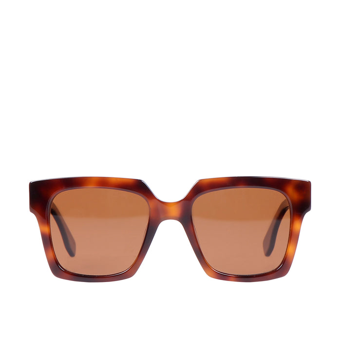 Hidesign MALLORCA LARGE WAYFARER SUNGLASS Brown