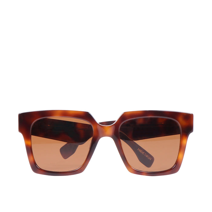 hidesign MALLORCA LARGE WAYFARER SUNGLASS Brown