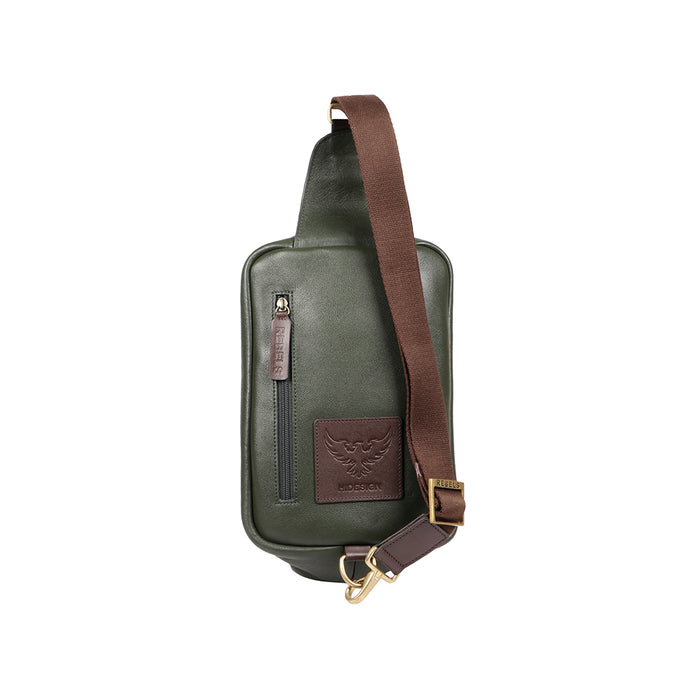 Hidesign MANDELA 01 CROSSBODY Green
