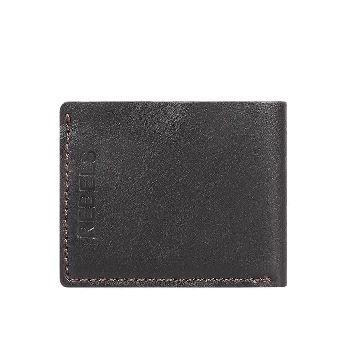 Hidesign MANDELA W1 BI-FOLD WALLET Black
