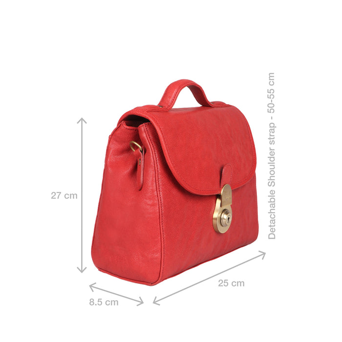 Hidesign MARINA CROSSBODY Red