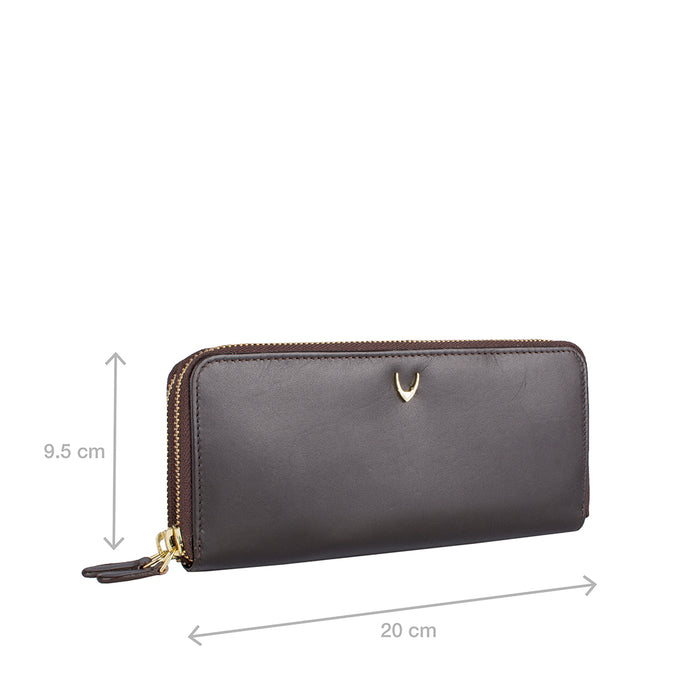 Hidesign MARTINA DOUBLE ZIP AROUND WALLET Brown